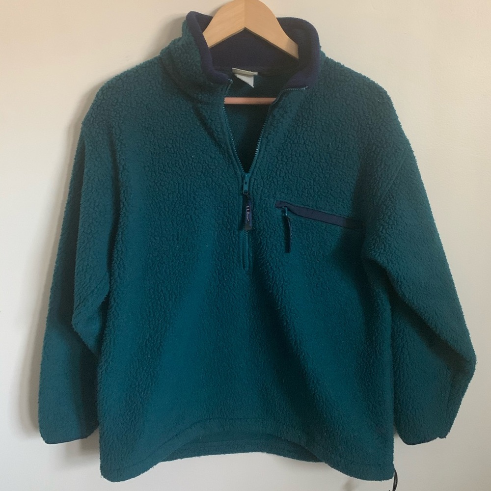Retro llbean sweatshirt